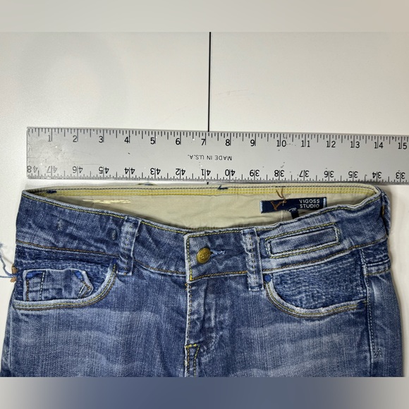 Vigoss Jeans Vingage Y2K Studio Boot Stretch Jager Lowrise Vintage Wash SZ 26 - Picture 12 of 15